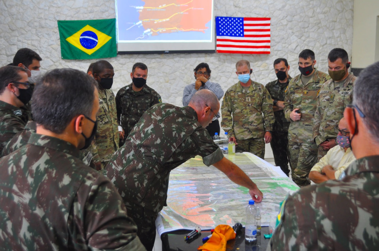 CORE 22: militares do Exército Brasileiro seguiram para exercícios  conjuntos nos EUA » Força Aérea